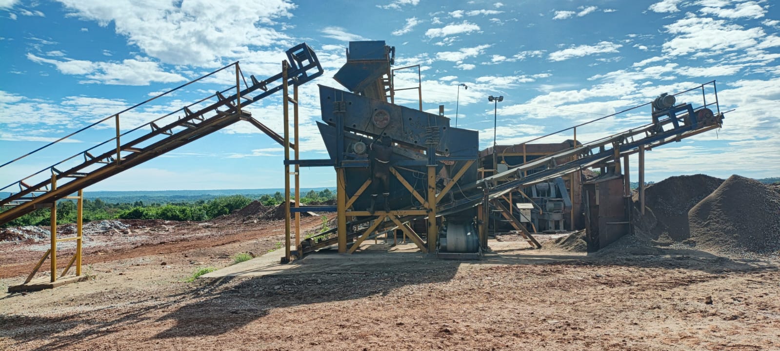 Green Ngoria gold processing plant