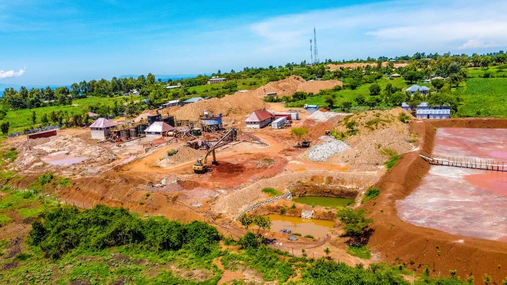 Green Ngoria gold processing plant